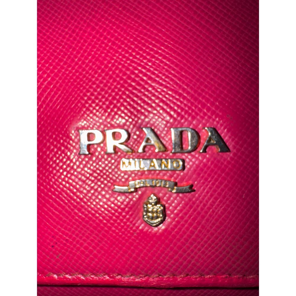 Prada Saffiano Lux Continental Flap Wallet - Picture 6 of 11